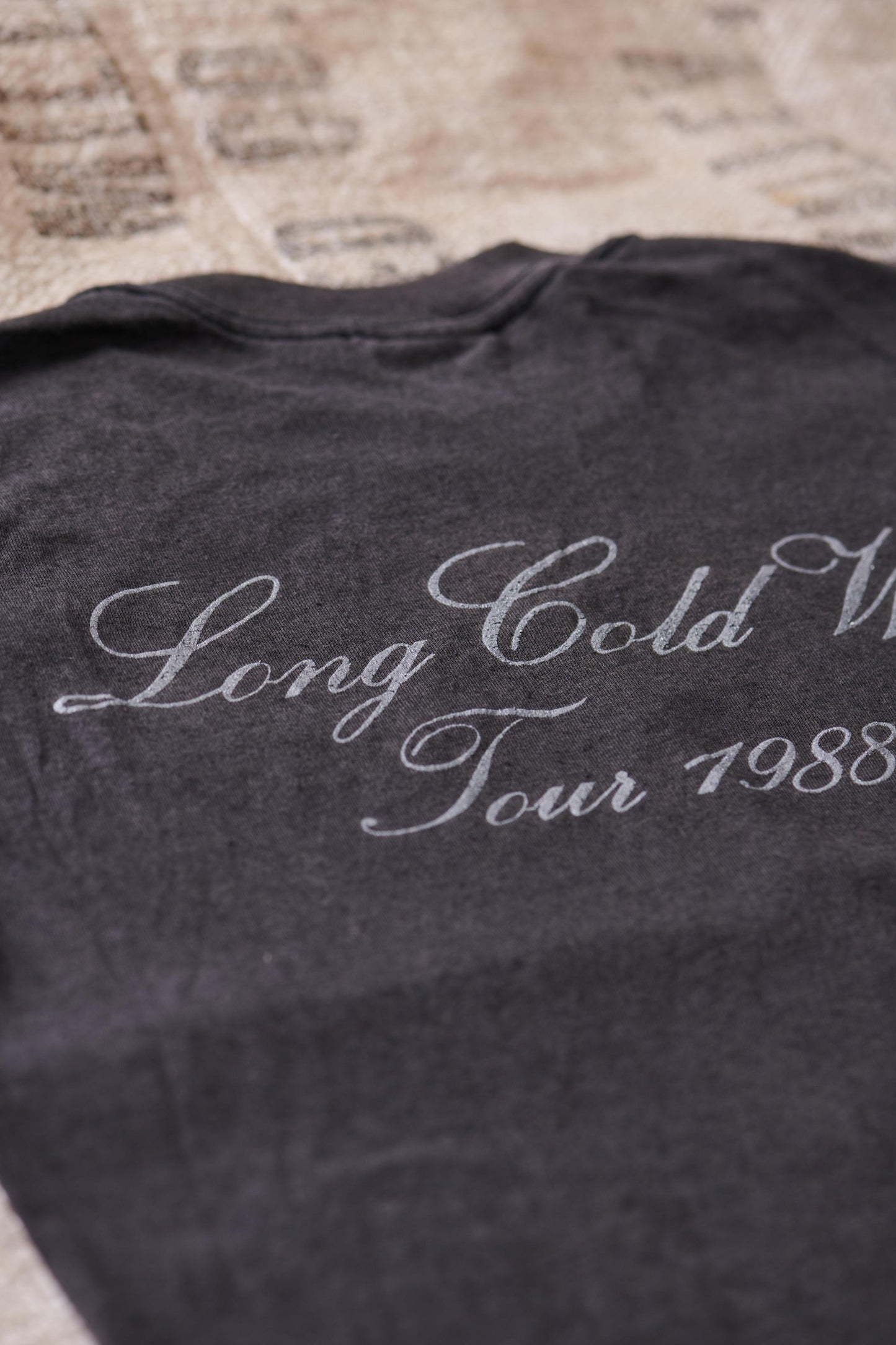 80s Cinderella Long Cold Winter Tour Single Stitched Band Tee