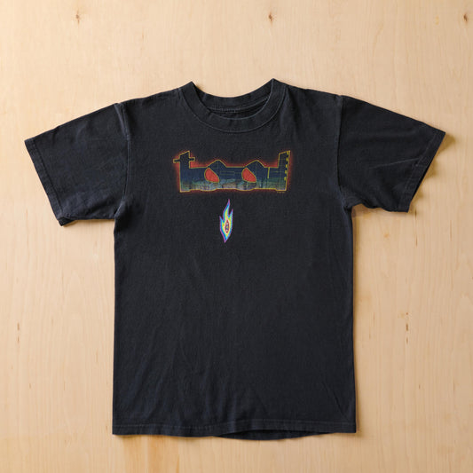 2002 Tool Flame Tee Double Sided